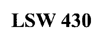 LSW 430