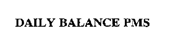 DAILY BALANCE PMS