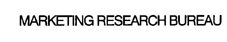 MARKETING RESEARCH BUREAU