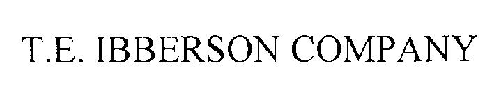 T.E. IBBERSON COMPANY