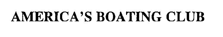 AMERICA'S BOATING CLUB