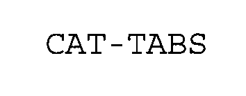 CAT-TABS