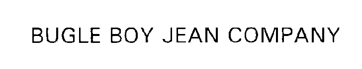 BUGLE BOY JEAN COMPANY