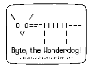 BYTE, THE WONDERDOG! WWW.BYTETHEWONDERDOG.COM