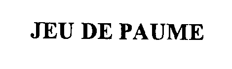 JEU DE PAUME