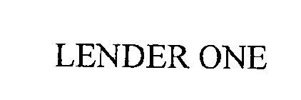 LENDER ONE