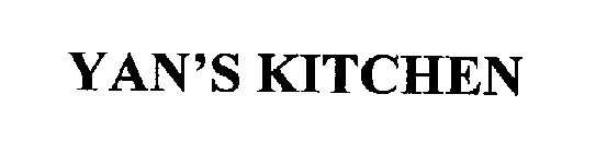 YAN'S KITCHEN