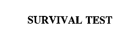 SURVIVAL TEST