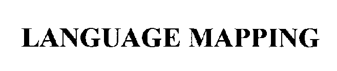 LANGUAGE MAPPING