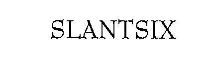 SLANTSIX