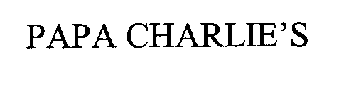 PAPA CHARLIE'S