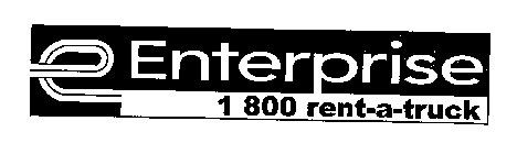 E ENTERPRISE 1 800 RENT-A-TRUCK