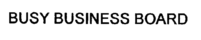 BUSY BUSINESS BOARD