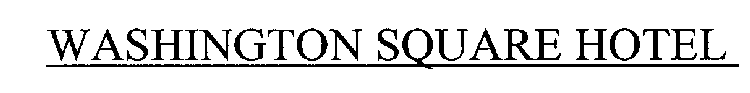 WASHINGTON SQUARE HOTEL
