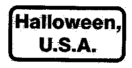 HALLOWEEN, U.S.A.
