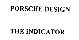 PORSCHE DESIGN THE INDICATOR