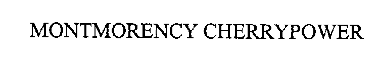 MONTMORENCY CHERRYPOWER