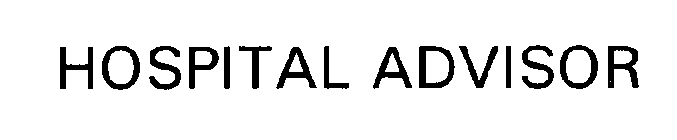HOSPITAL ADVISOR