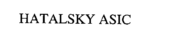 HATALSKY ASIC