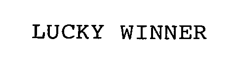 LUCKY WINNER