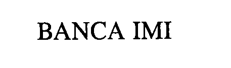 BANCA IMI