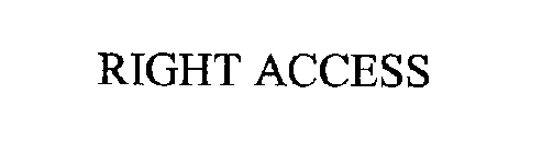 RIGHT ACCESS