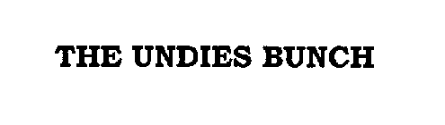 THE UNDIES BUNCH