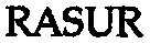 RASUR