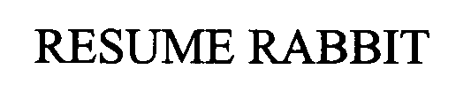 RESUME RABBIT