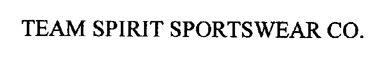 TEAM SPIRIT SPORTSWEAR CO.