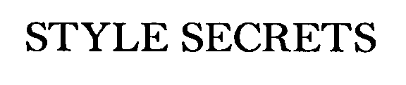 STYLE SECRETS