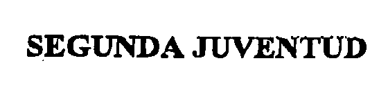 SEGUNDA JUVENTUD