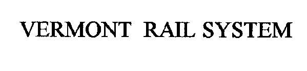 VERMONT RAIL SYSTEM