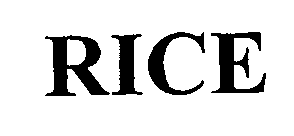 RICE