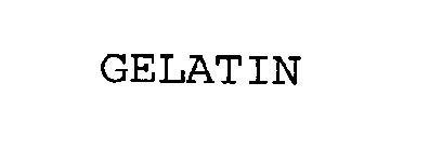 GELATIN