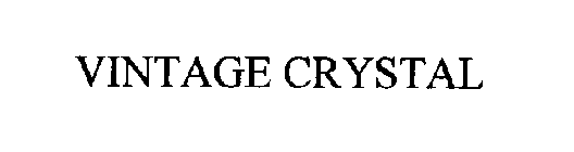 VINTAGE CRYSTAL