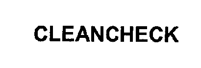 CLEANCHECK
