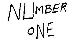 NUMBER ONE