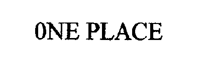 0NE PLACE