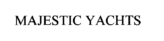 MAJESTIC YACHTS