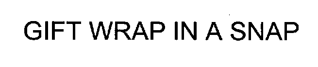 GIFT WRAP IN A SNAP
