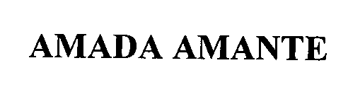 AMADA AMANTE