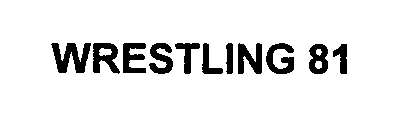 WRESTLING 81