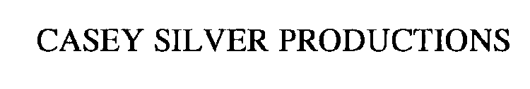 CASEY SILVER PRODUCTIONS