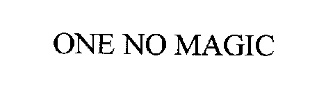 ONE NO MAGIC