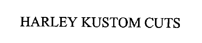 HARLEY KUSTOM CUTS