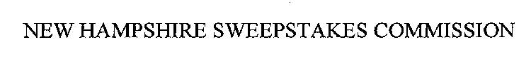 NEW HAMPSHIRE SWEEPSTAKES COMMISSION