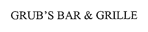 GRUB'S BAR & GRILLE