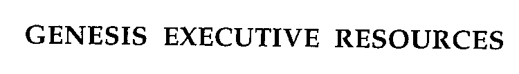 GENESIS EXECUTIVE RESOURCES