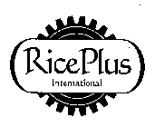 RICE PLUS INTERNATIONAL